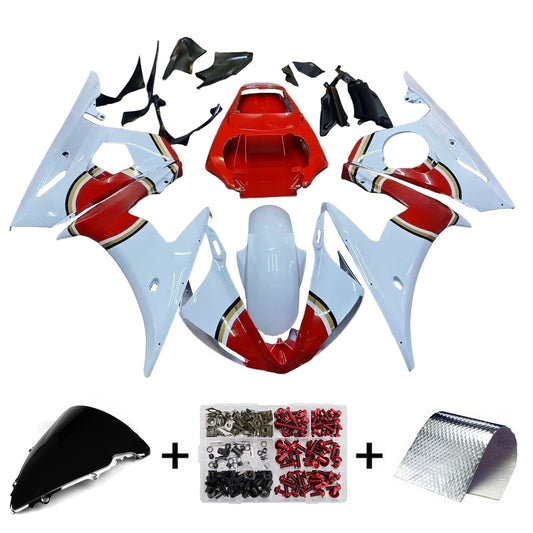Amotopart 2005 Yamaha R6 Cover Multi Color Lucky Star Kit