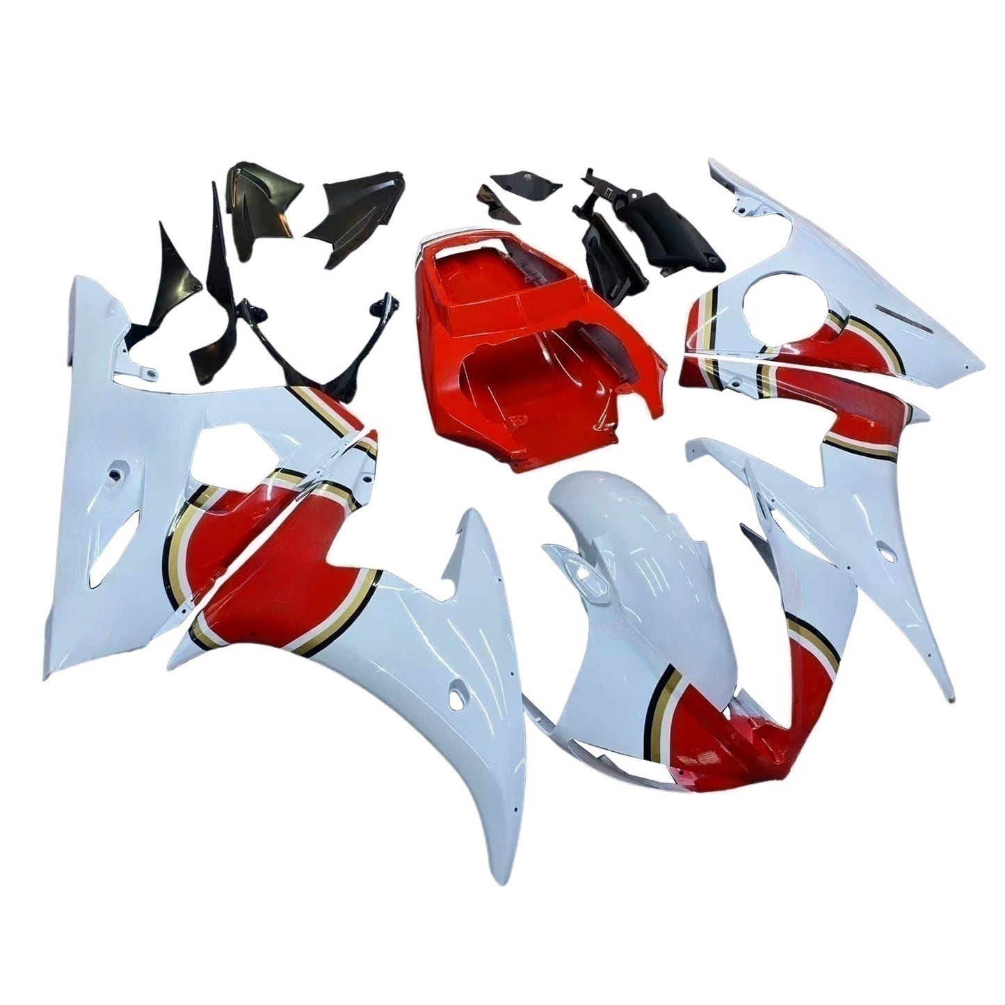 Amotopart 2005 Yamaha R6 Cover Multi Color Lucky Star Kit