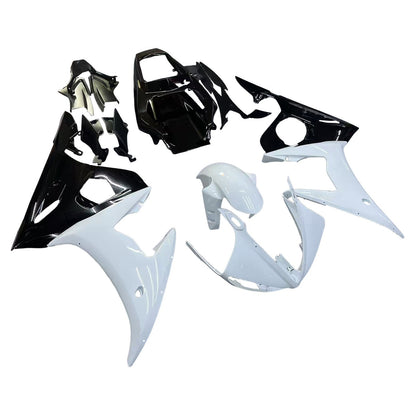 Amotopart 2005 Yamaha R6 Cladding in bianco e nero? -Kit