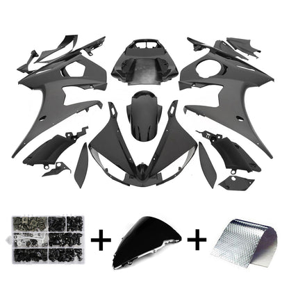 Amotopart 2005 Yamaha YZF R6 Kit di rivestimento nero