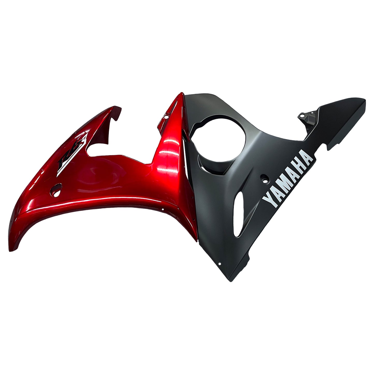 Amotopart Yamaha 2005 YZF 600 R6 Kit trigger nero rosso