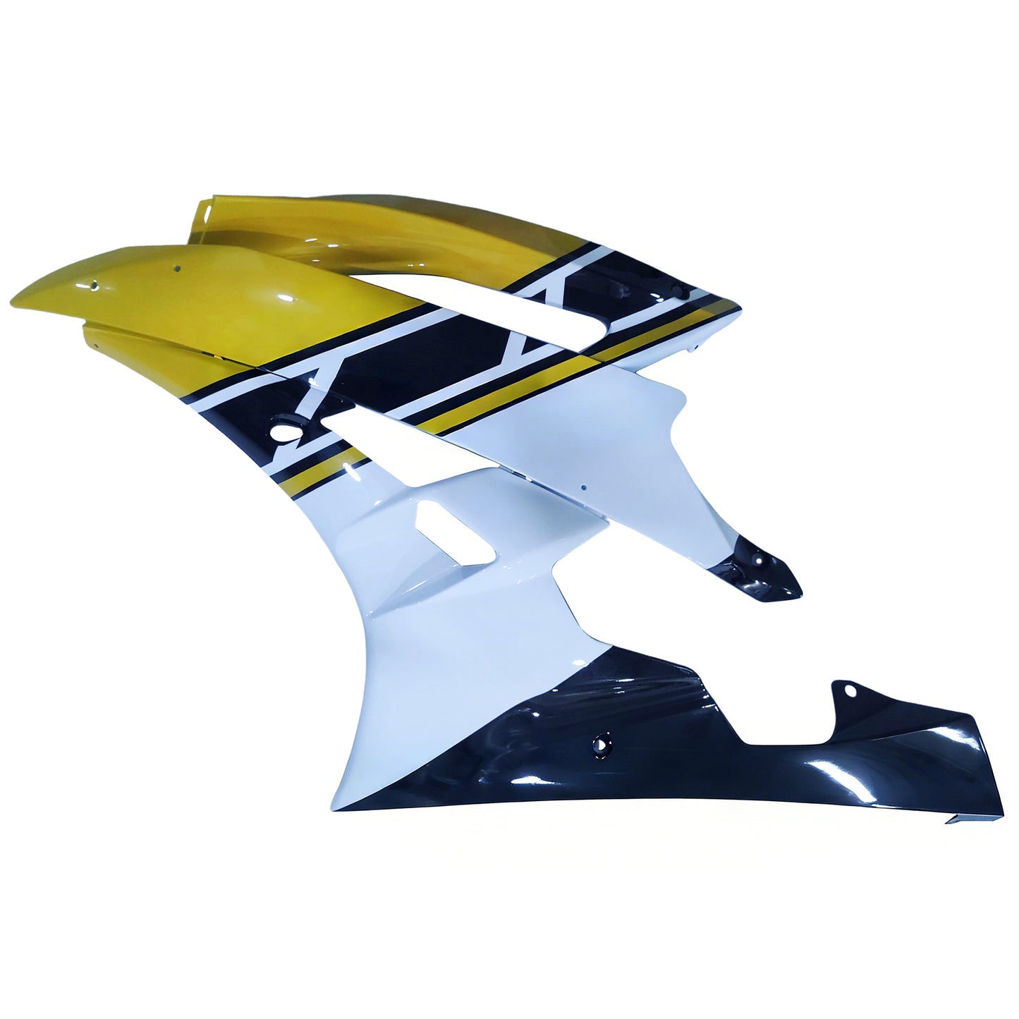 Amotopart Cladding Yamaha YZF-R6 2006-2007 Gelber White