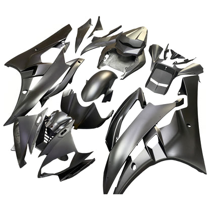 Amotopart Cladding Yamaha YZF-R6 2006-2007 rivestimento nero Matte Bridgestone R6 Kit di vendita di corse