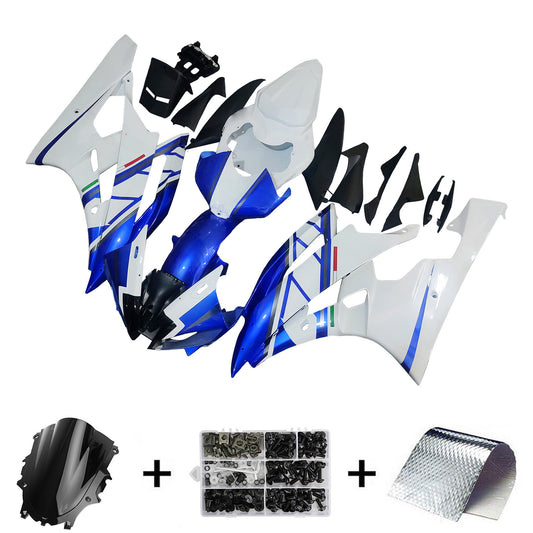 Carene 2006-2007 Yamaha YZF-R6 Bianco Blu No.46 FIAT R6 Generico