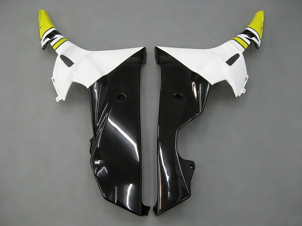 Amotopart Cladding Yamaha YZF-R6 2006-2007 Giardino bianco giallo