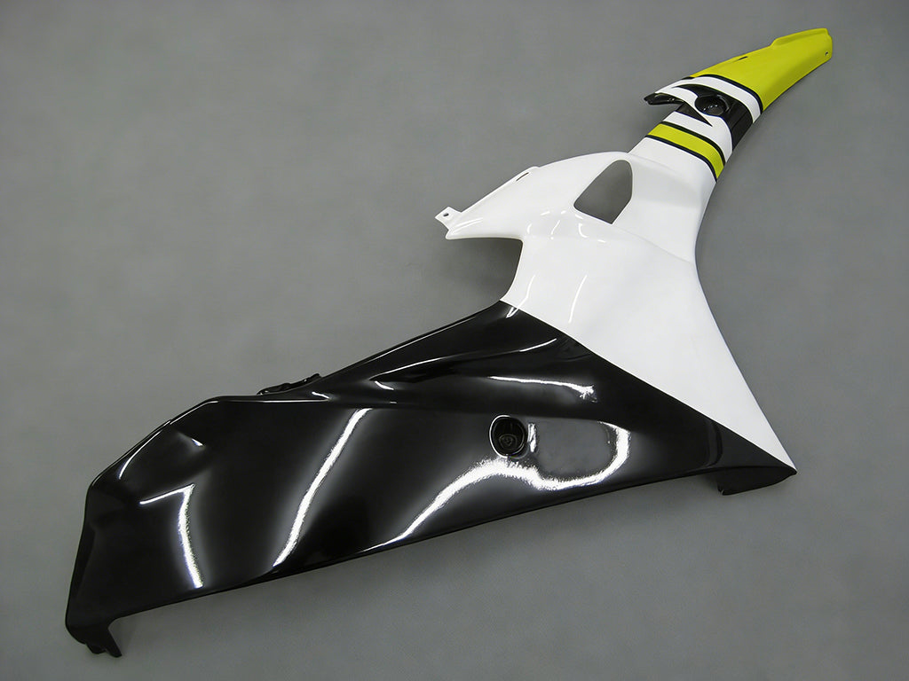 Amotopart Cladding Yamaha YZF-R6 2006-2007 Giardino bianco giallo