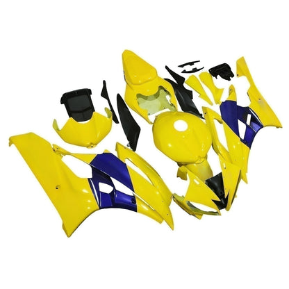 Carene 2006-2007 Yamaha YZF-R6 Giallo Blu No.46 Camel R6 Generico