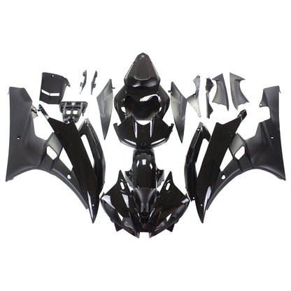 Carene 2006-2007 Yamaha YZF-R6 Contrast Black R6 Racing Generico