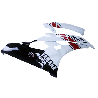 Amotopart Frakings Yamaha YZF-R6 2006-2007 Cladding White? Kit di travestimento nero rosso