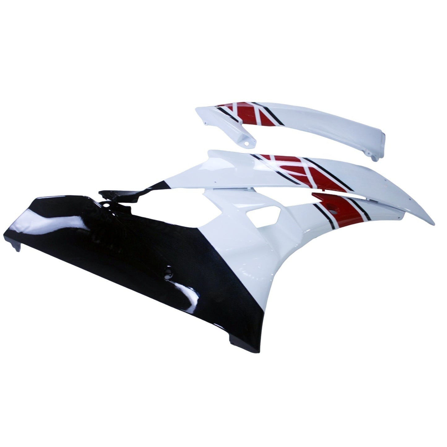 Carene 2006-2007 Yamaha YZF-R6 Bianco Rosso Nero R6 Racing Generico