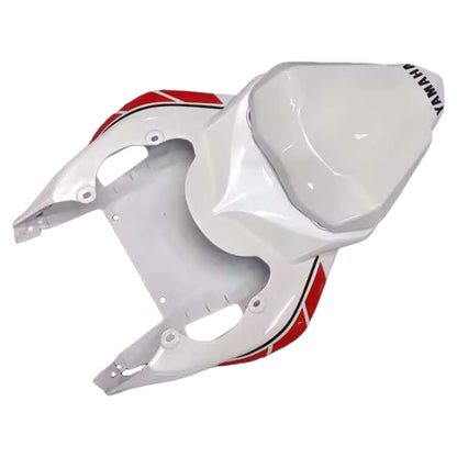 Amotopart Frakings Yamaha YZF-R6 2006-2007 Cladding White? Kit di travestimento nero rosso