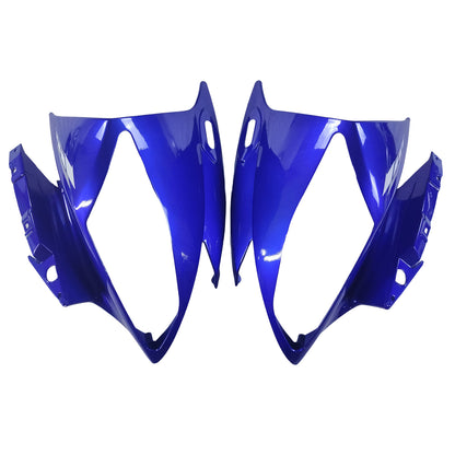 Amotopart Frakings Yamaha YZF-R6 2006-2007 Kit di spostamento blu e bianco di pulizia