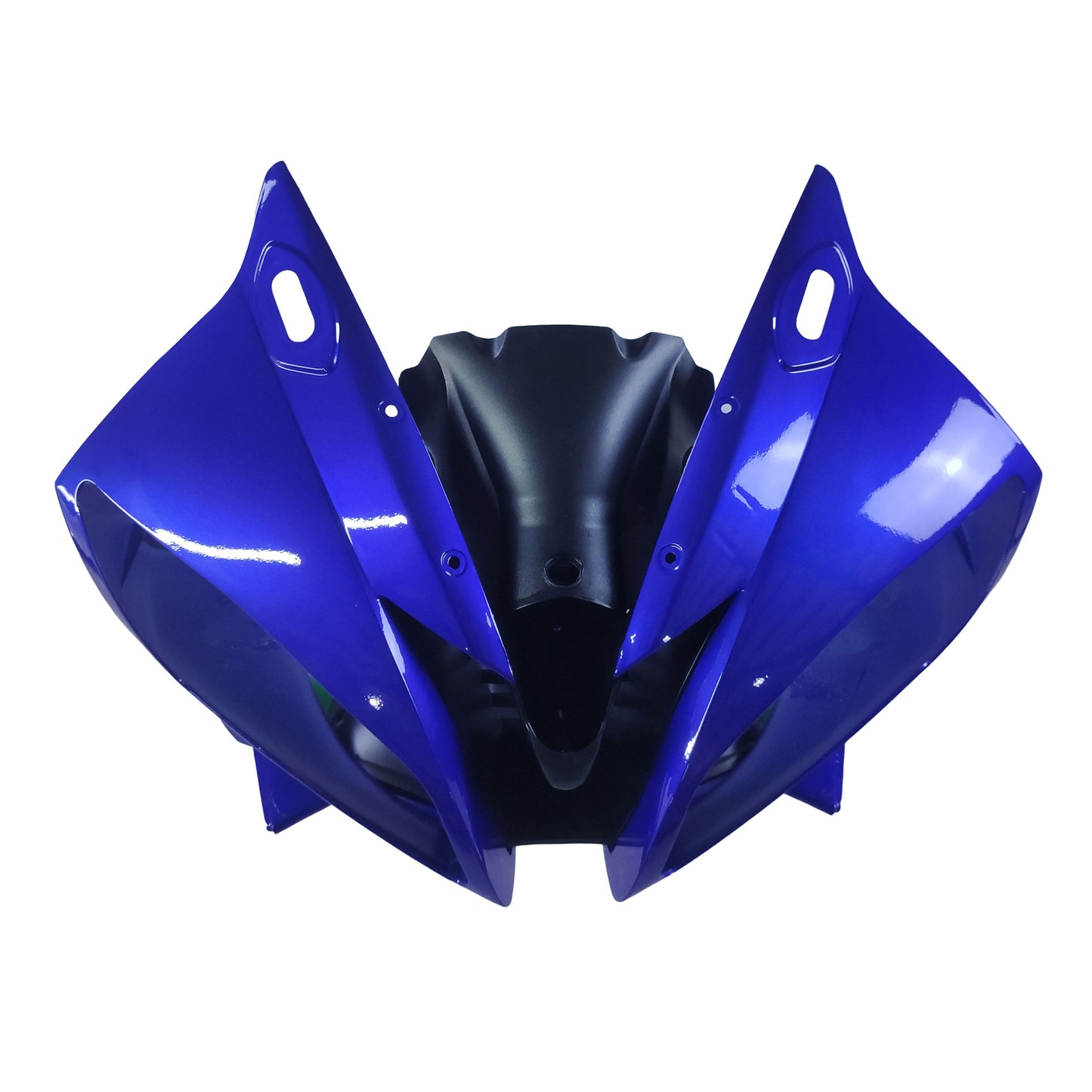 Amotopart Frakings Yamaha YZF-R6 2006-2007 Kit di spostamento blu e bianco di pulizia