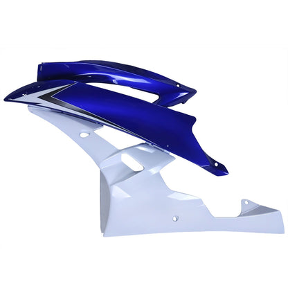 Amotopart Frakings Yamaha YZF-R6 2006-2007 Kit di spostamento blu e bianco di pulizia