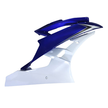 Amotopart Frakings Yamaha YZF-R6 2006-2007 Kit di spostamento blu e bianco di pulizia