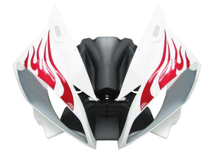 Amotopart Frakings Yamaha YZF-R6 2006-2007 Cladding White e kit di rivestimento rosso