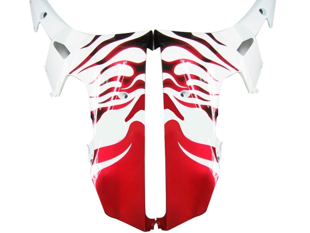Amotopart Frakings Yamaha YZF-R6 2006-2007 Cladding White e kit di rivestimento rosso