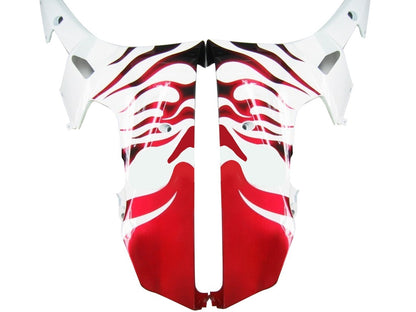 Amotopart Frakings Yamaha YZF-R6 2006-2007 Cladding White e kit di rivestimento rosso