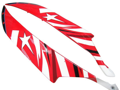 Carene 2006-2007 Yamaha YZF-R6 Red White Star FIAT R6 Generico