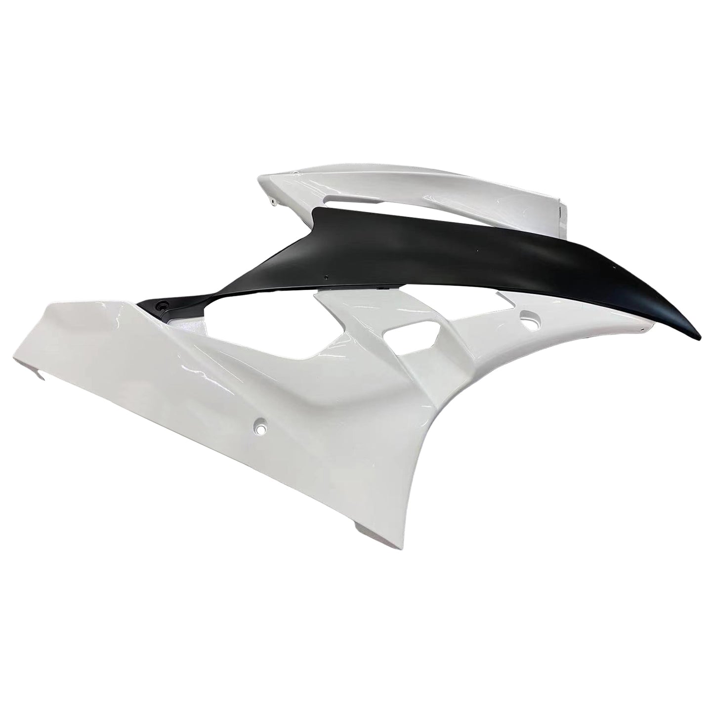 Carene 2006-2007 Yamaha YZF-R6 Bianco Nero R6 Generico