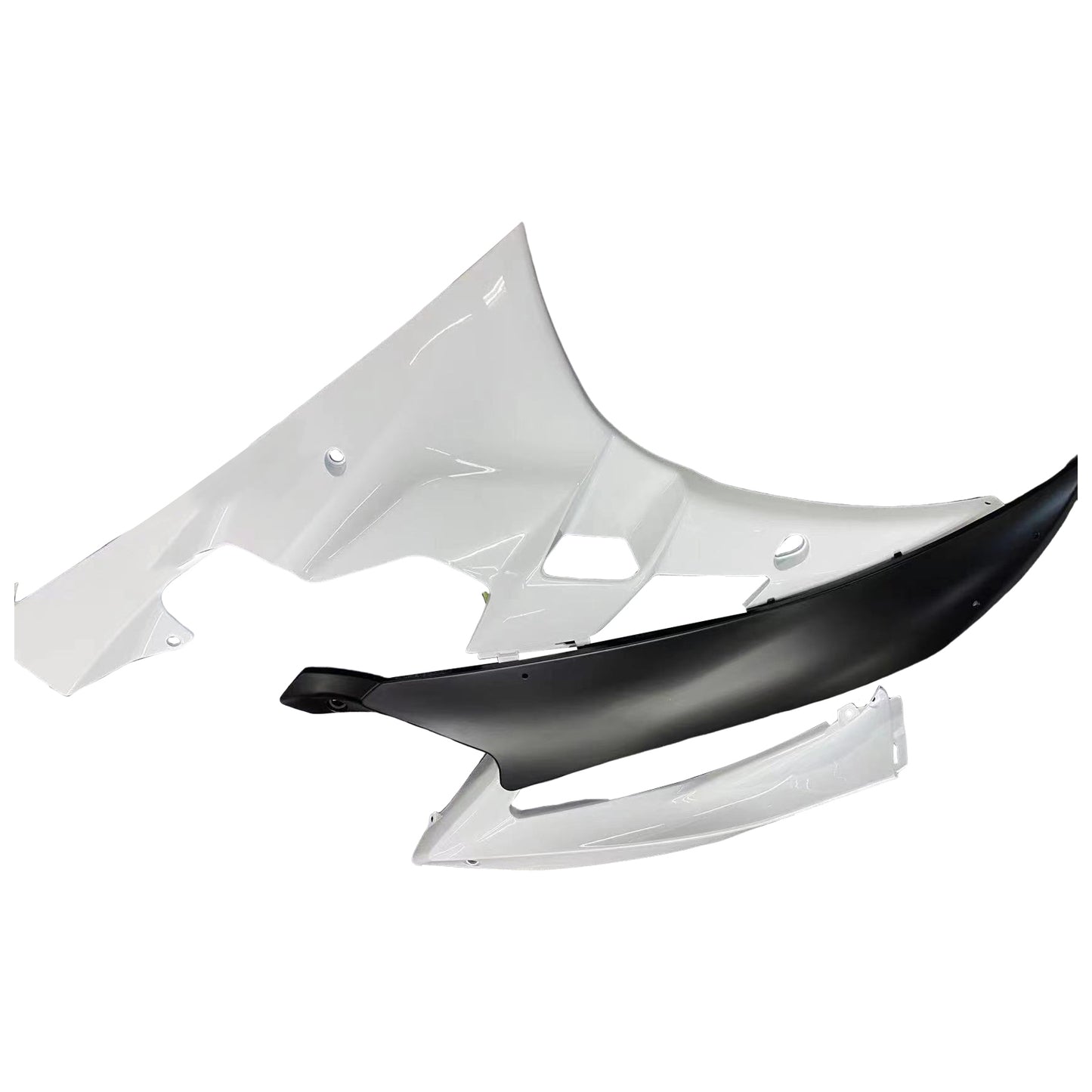 Amotopart Frakings Yamaha YZF-R6 2006-2007 Abbigliamento mascherato kit di rivestimento nero bianco