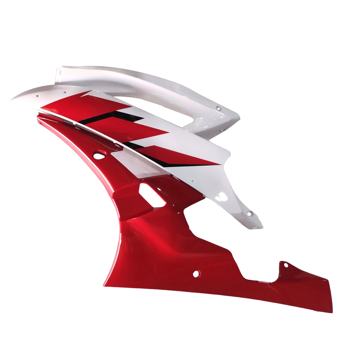 Carena Set Per Yamaha YZF R6 YZF-R6 2006-2007 Rosso Bianco Generico