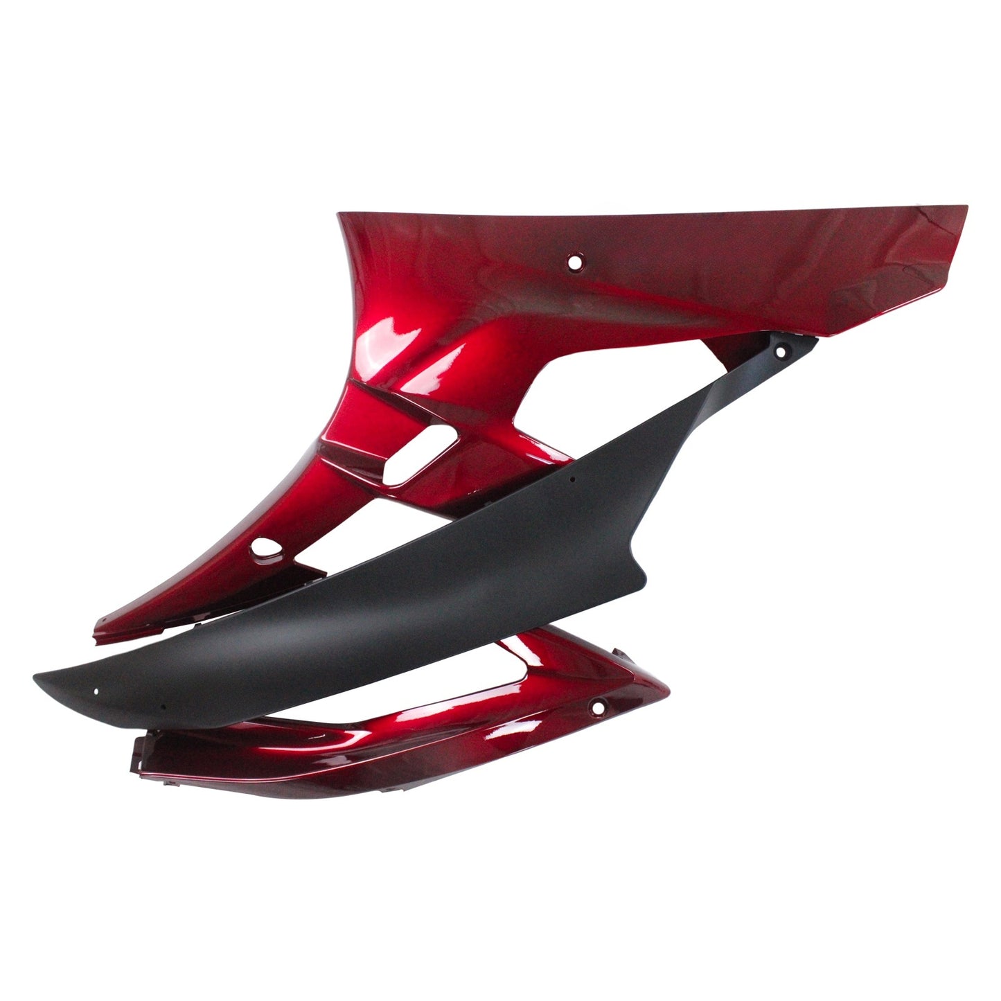 Amotopart Yamaha 2006-2007 YZF 600 R6 ROSSO BLACO