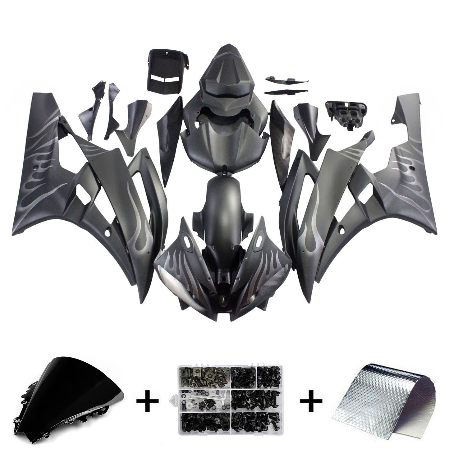 Kit Carenatura Per Yamaha YZF 600 R6 2006-2007 Generico
