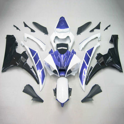Amotopart Yamaha 2006-2007 YZF 600 R6 Kit di carenatura blu bianca