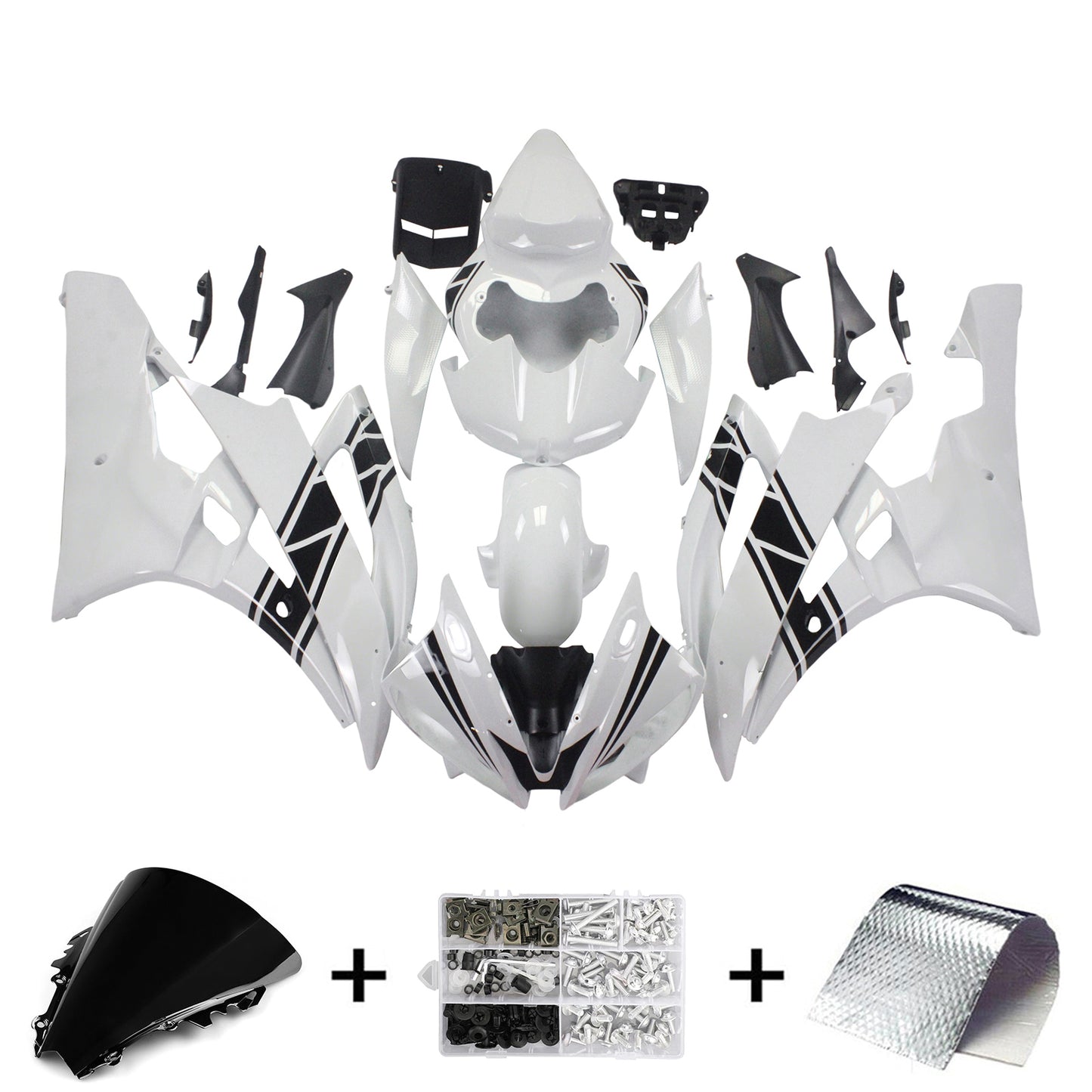 Kit Carenatura Per Yamaha YZF 600 R6 2006-2007 Generico