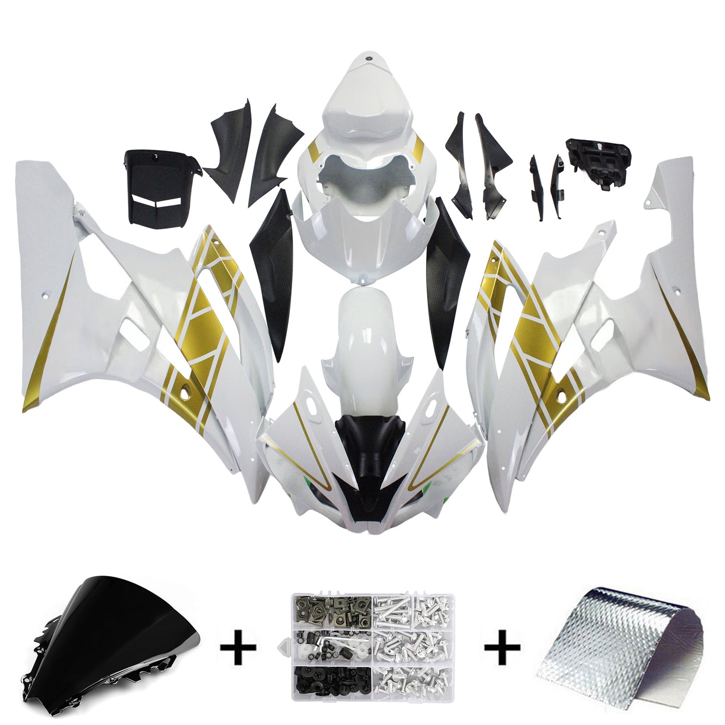 Kit Carenatura Per Yamaha YZF 600 R6 2006-2007 Generico