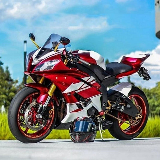 Amotopart rivestimento adatto a Yamaha YZF 600 R6 2006-2007