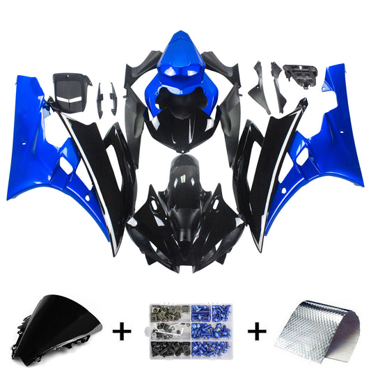 Cycle Amotopart cita il corpo Kunserie Kunststoff Abs Fit per Yamaha YZF 600 R6 2006-2007