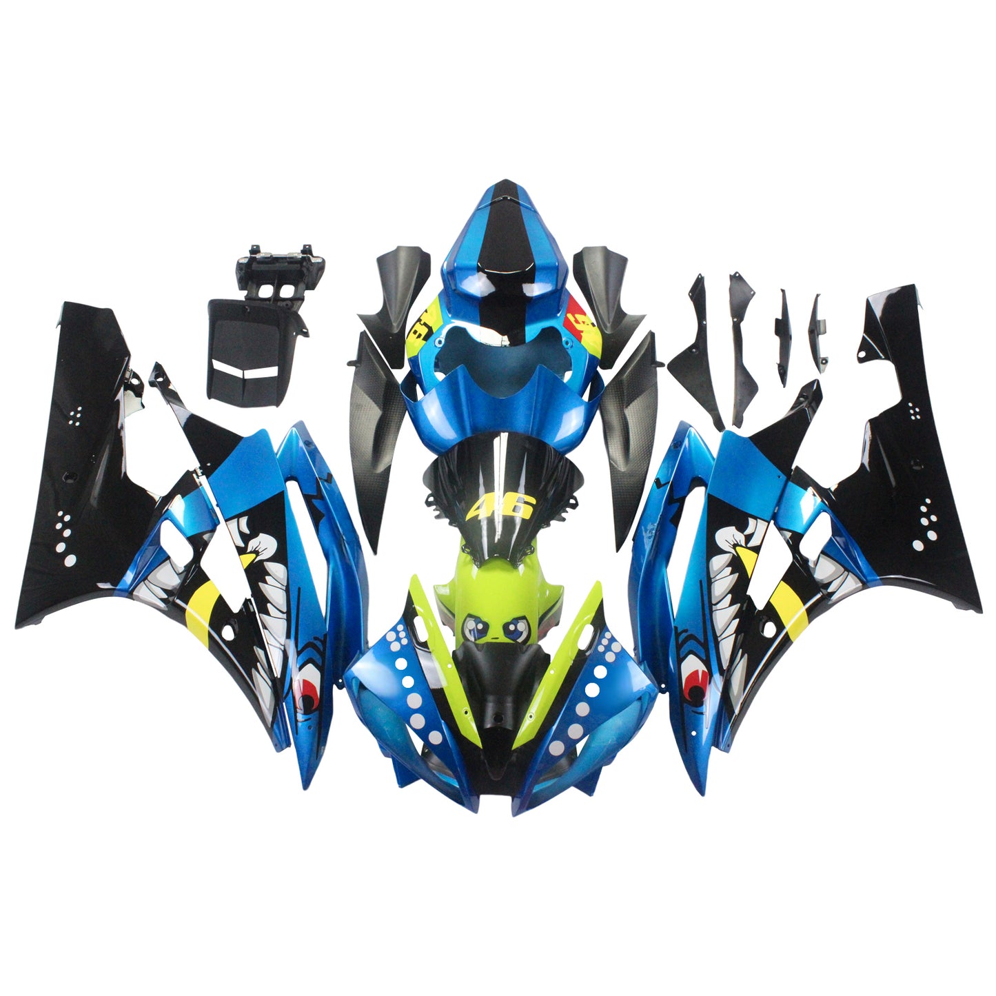 Kit Carena Per Yamaha YZF 600 R6 2006-2007 Generico