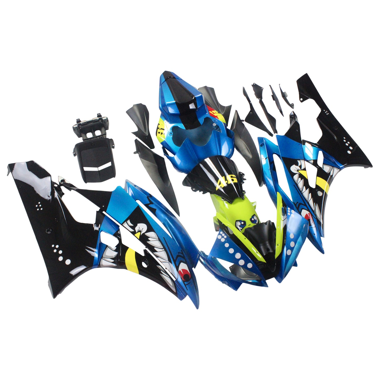 Kit Carena Per Yamaha YZF 600 R6 2006-2007 Generico