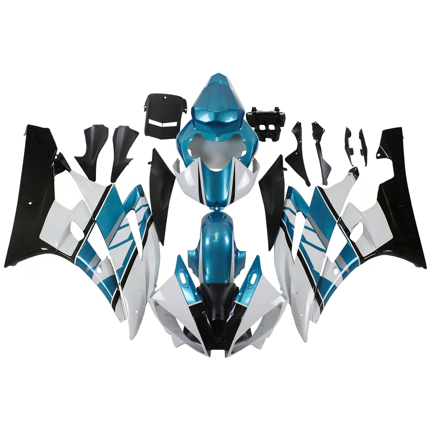 Amotopart rivestimento adatto a Yamaha YZF 600 R6 2006-2007