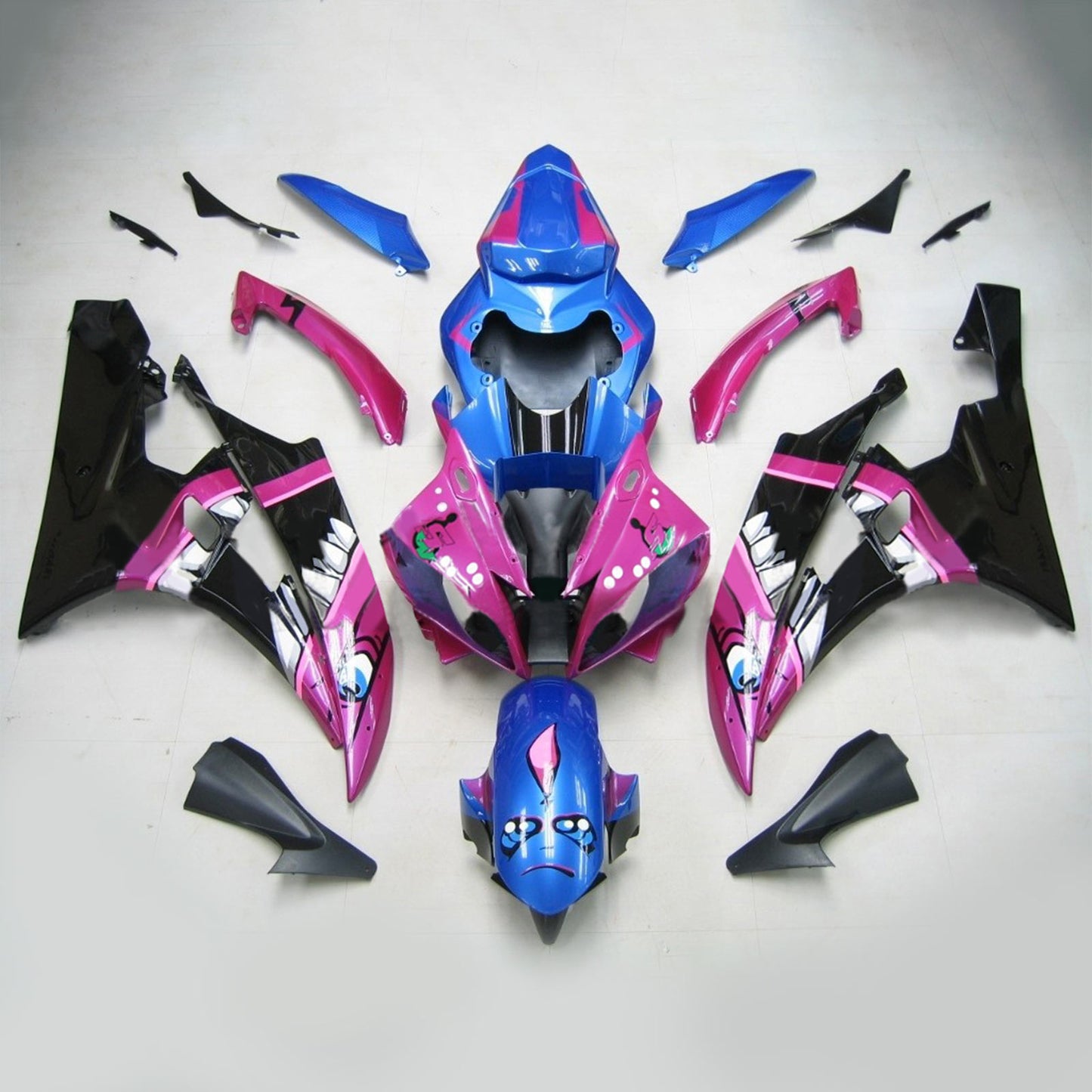 Kit Carena Per Yamaha YZF 600 R6 2006-2007 Generico