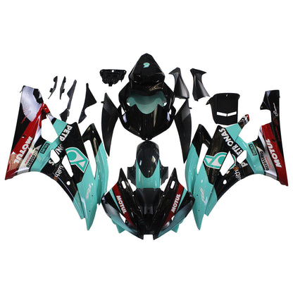 Kit carenatura iniezione Carrozzeria plastica ABS adatta per Yamaha YZF 600 R6 2006-2007