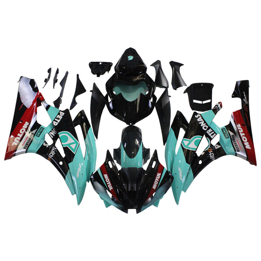 Kit carenatura iniezione Carrozzeria plastica ABS adatta per Yamaha YZF 600 R6 2006-2007