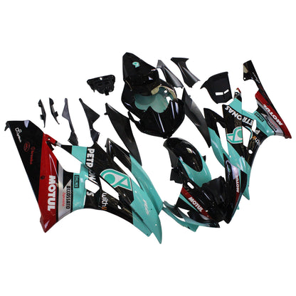 Kit carenatura iniezione Carrozzeria plastica ABS adatta per Yamaha YZF 600 R6 2006-2007