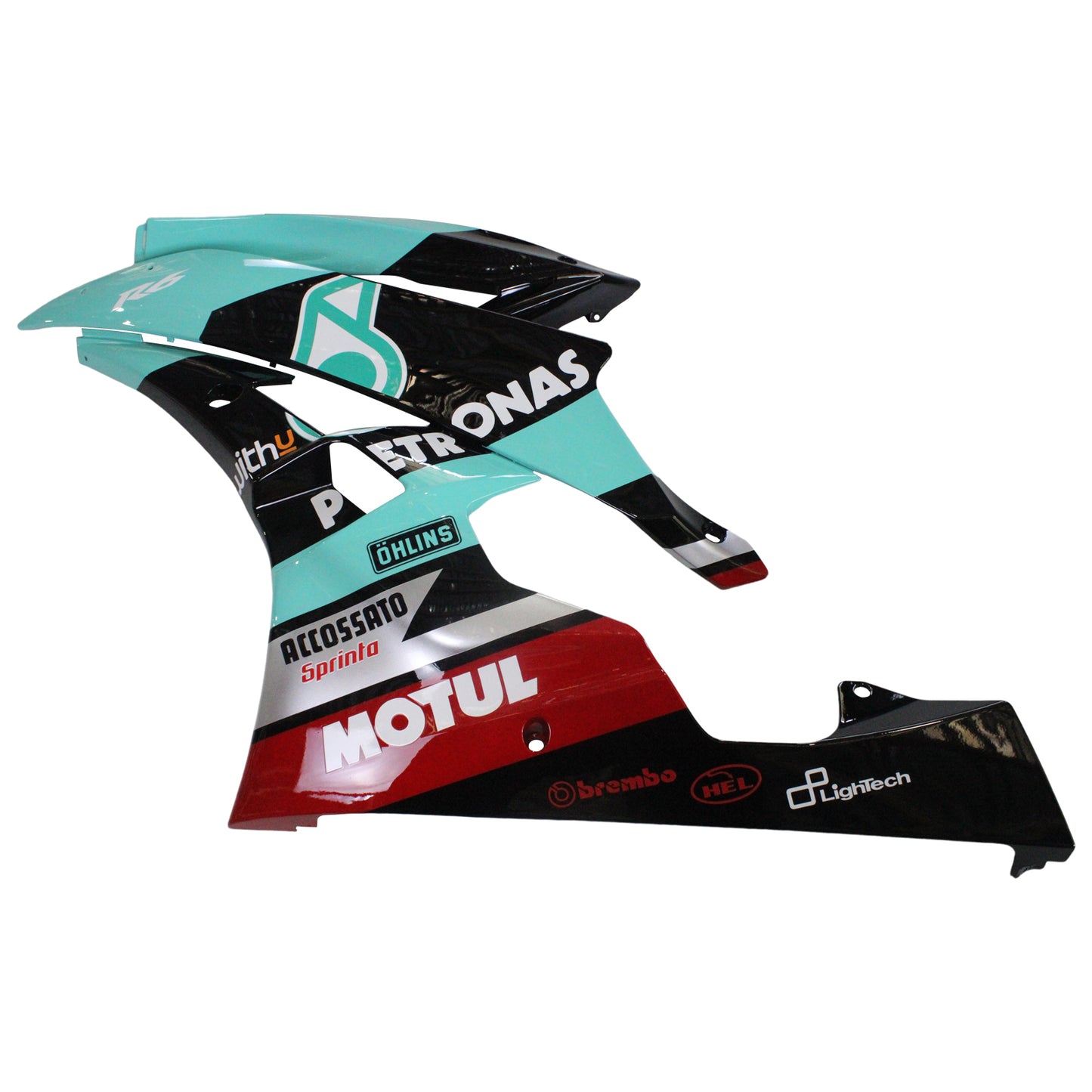 Kit carenatura iniezione Carrozzeria plastica ABS adatta per Yamaha YZF 600 R6 2006-2007