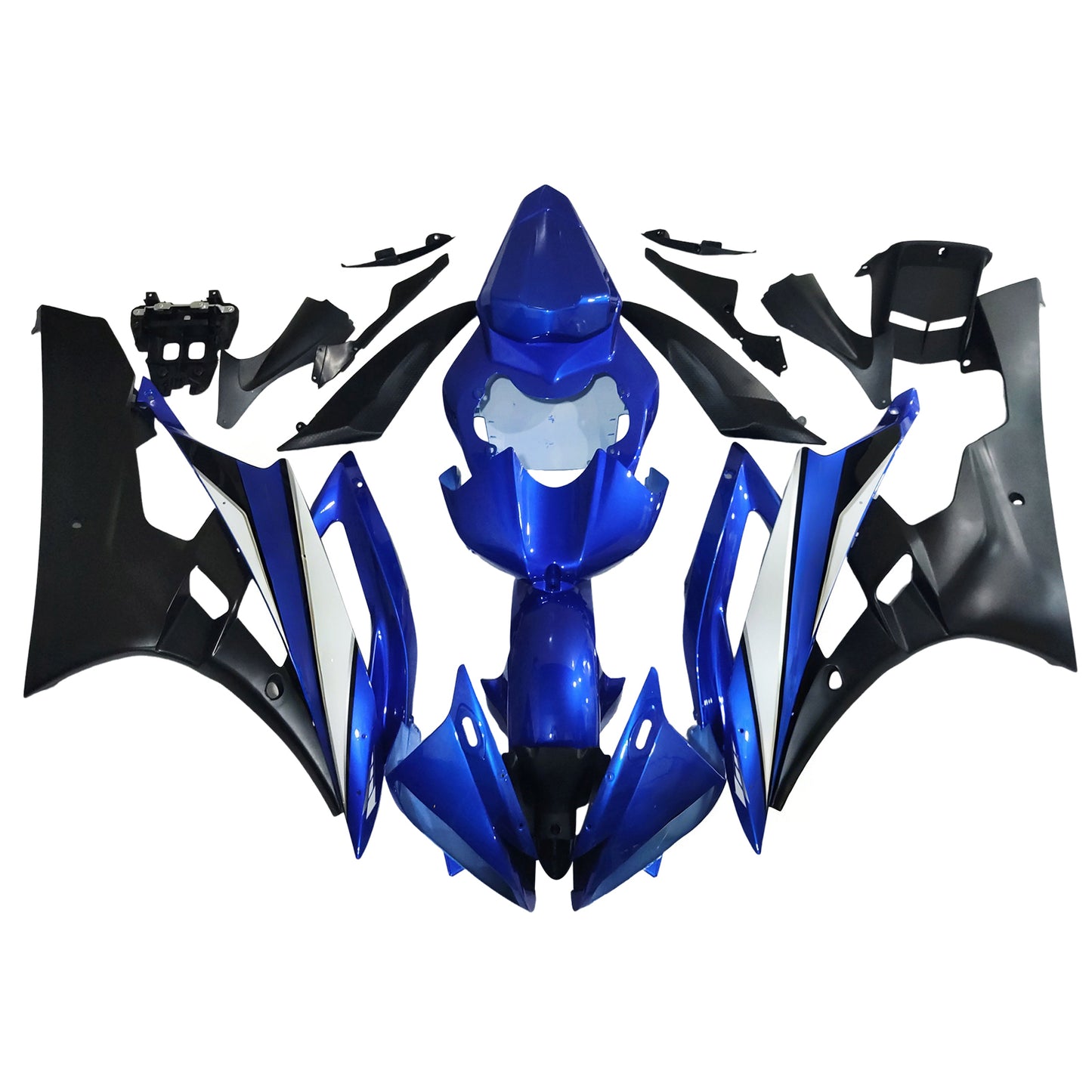 Kit carenatura BODYWORK ABS di plastica per Yamaha YZF 600 R6 2006-2007