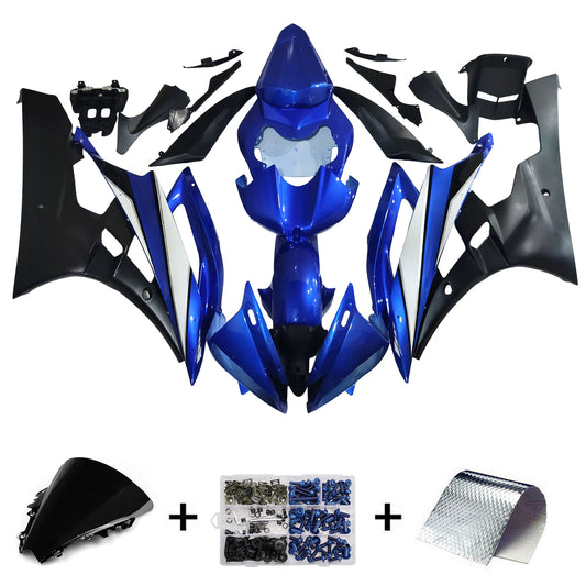 Kit carenatura BODYWORK ABS di plastica per Yamaha YZF 600 R6 2006-2007