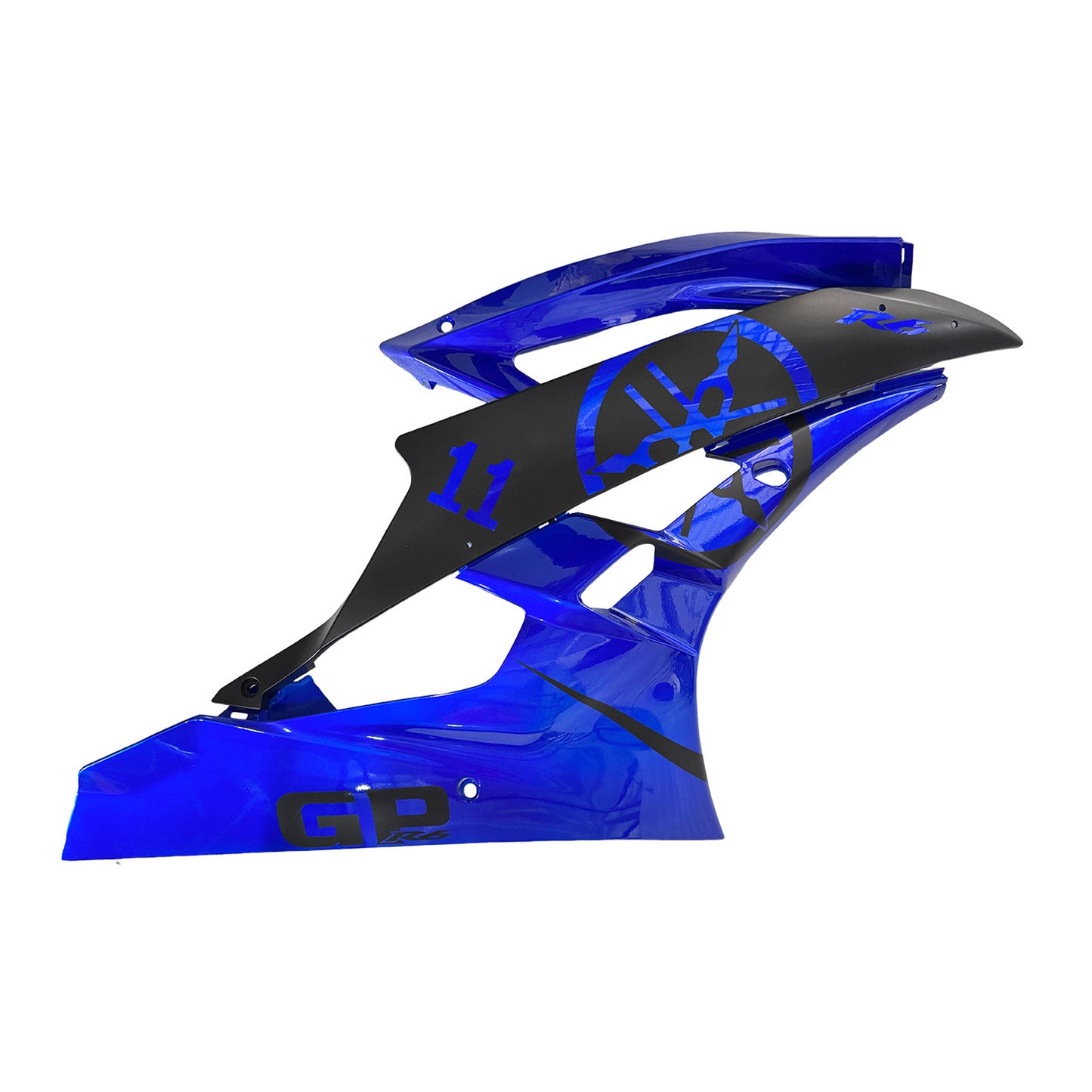 Amotopart Yamaha YZF 600 R6 2006-2007 Kit Carena Carrozzeria Plastica ABS