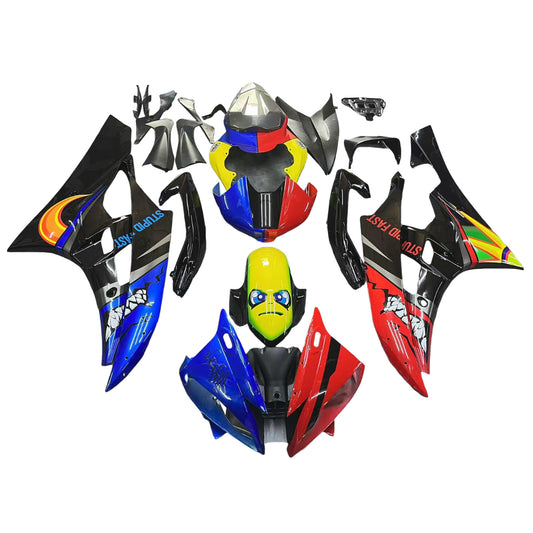 Amotopart Yamaha YZF 600 R6 2006-2007 Kit Carena Carrozzeria Plastica ABS