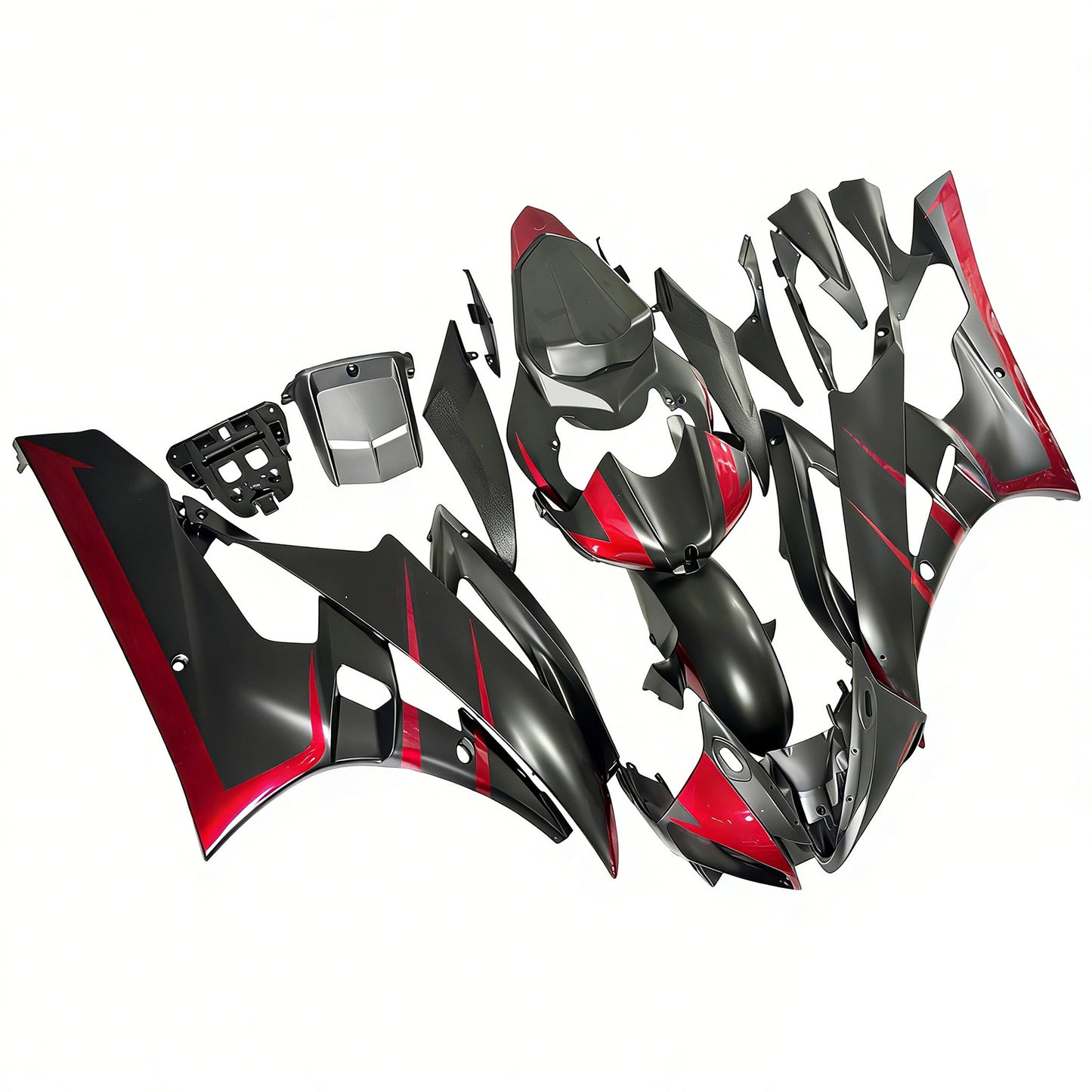 Amotopart Yamaha YZF 600 R6 2006-2007 Kit Carena Carrozzeria Plastica ABS