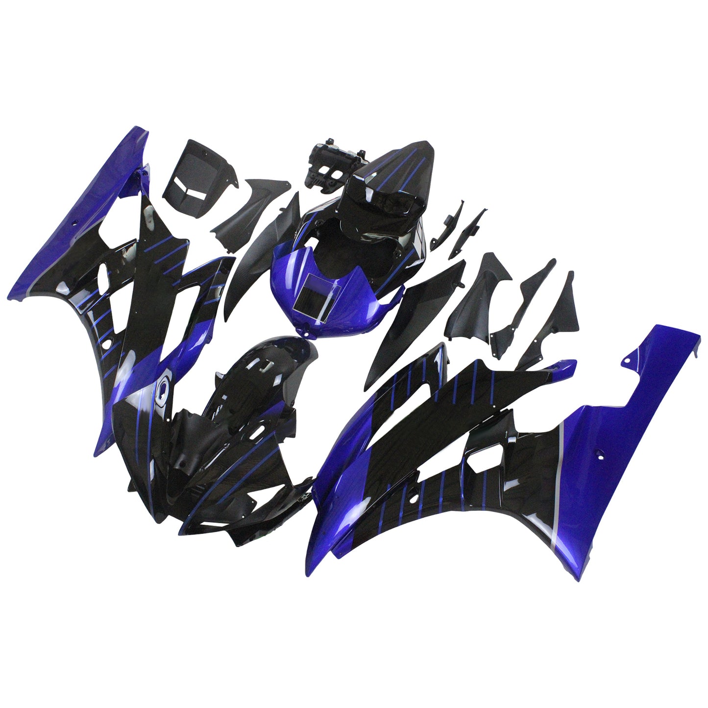 Amotopart Yamaha YZF 600 R6 2006-2007 Kit Carena Carrozzeria Plastica ABS