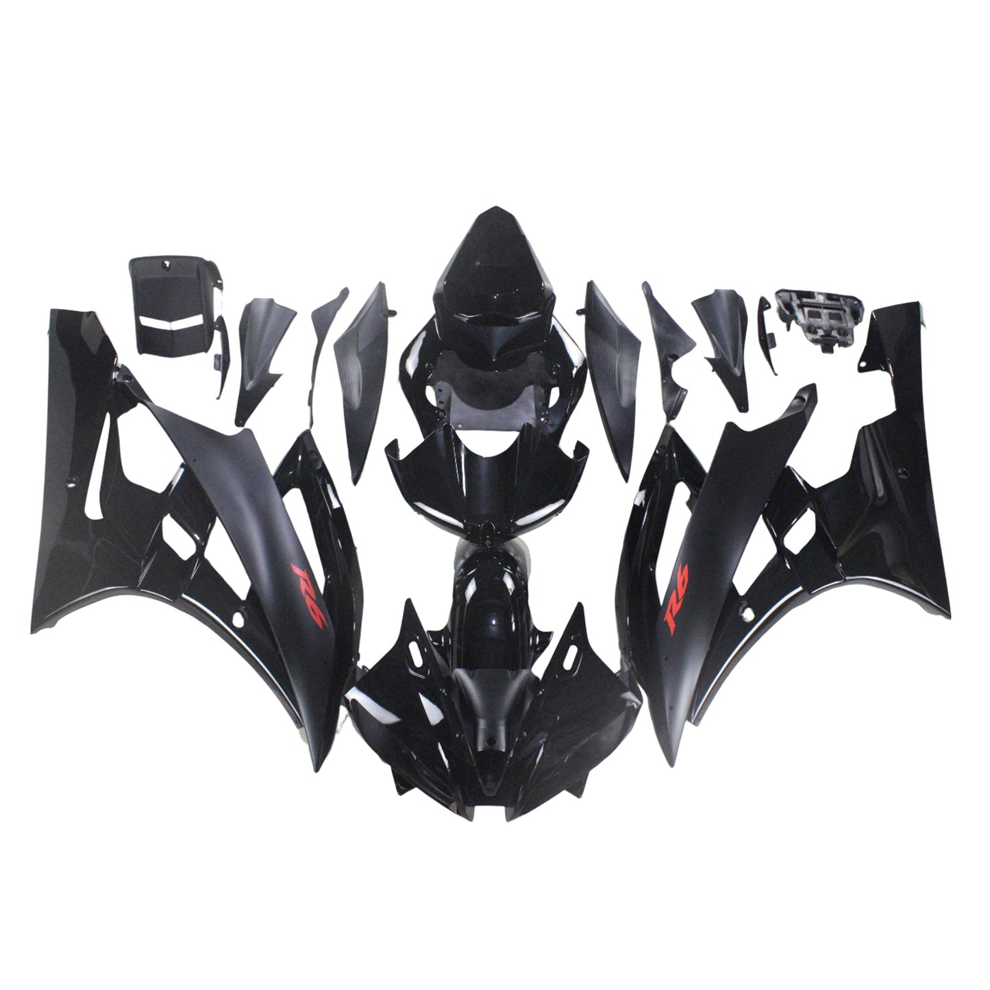 Amotopart Yamaha YZF 600 R6 2006-2007 Kit Carena Carrozzeria Plastica ABS