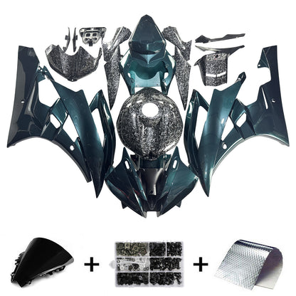 Kit carenatura iniezione plastica ABS per Yamaha YZFR6 YZF-R6 2006-2007