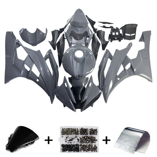 Kit carenatura iniezione plastica ABS per Yamaha YZFR6 YZF-R6 2006-2007